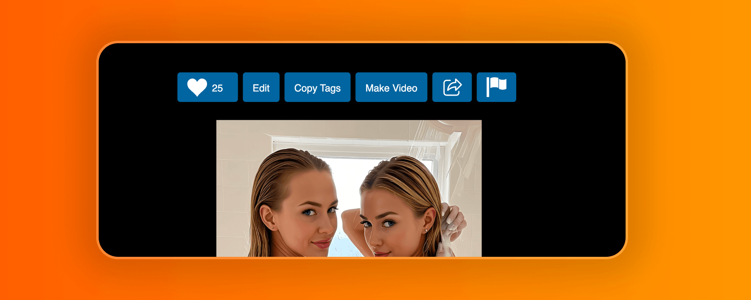 Turning image into a video